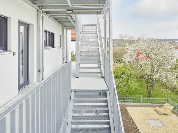 Behaglich und oekologisch Wohnen in Malmsheim (Holzbauweise) - Treppen