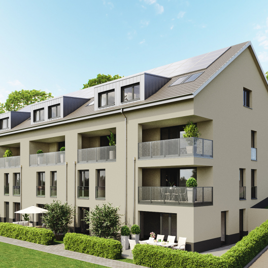 Eigentumswohnungen in Stuttgart-Zazenhausen Rueckseite